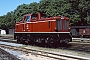 Gmeinder 5327 - RüKB "V 51 901"
02.06.2002 - Putbus (Rügen), Bahnhof
Helmut Philipp