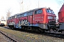 Krupp 5056 - DB AutoZug "215 902-8"
28.12.2012 - Chemnitz, ehemaliges Fahrzeuginstandhaltungswerk
Klaus Hentschel