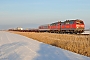 Krupp 5306 - DB Autozug "218 313-5"
11.02.2012 - Niebüll, Bahnübergang Triangel
Jens Vollertsen