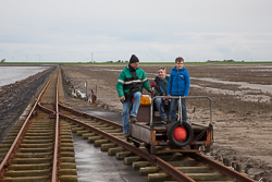 Halligbahn. Foto: Malte Werning