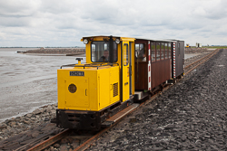 Halligbahn. Foto: Malte Werning