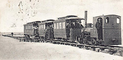 Bäderzug auf der Strandbahn. Foto: Archiv Alfred Moser